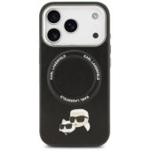 Karl & Choupette Pins MagSafe Case iPhone 17 Pro Black