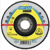 Klingspor Convex flap wheel P80 125mm 12pcs. (328243)