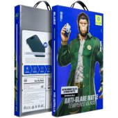 "5D Mr. Monkey Glass Apple iPhone 17 Air" Black (Strong Matte)