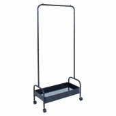 Drabužių kabykla FRASER 74x35xH168cm, juoda