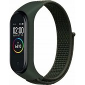 Mi Band 7/ 6/ 5/ 4/ 3 nailoninis dirželis, žalias
