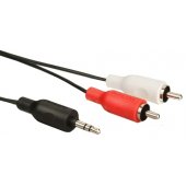 Jack 3.5 mm į 2x RCA 1.5 m