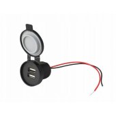 Charger 2x USB-A 2,4A x2