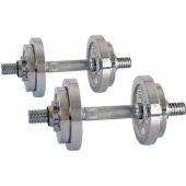 Reguliuojamų hantelių rinkinys 2 x 3-10 kg