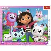 Trefl Puzzle 25el frame Meet Gabi. Gabi®s Cat House. Gabby®s Dollho