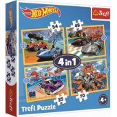TREFL 4in1 Hot Wheels automobiliai