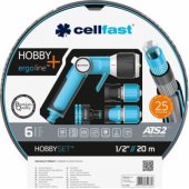Cellfast C.ERGO HOBBY dervos laistymo rinkinys 1/ 2""20m C16-209