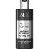 Apis APIS_Action For Men 3in1 drėkinamasis kūno ir veido prausimosi gelis ir