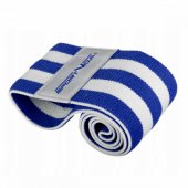 Fitneso ir Crossfit guminė juosta klubams 36x7,6cm tamsiai mėlyna