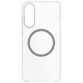"Clear Magnet Case Galaxy S25 Edge" Transparent