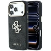 _8466393 Guess 4G ir didelio straso logotipo dėklas iPhone 18 Pro Max / iPhon