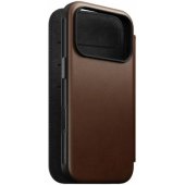 Modern Leather Folio iPhone 17 Pro Brown