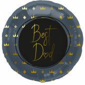 Folinis balionas „Best Dad“ 45 cm