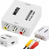 RCA - HDMI (+Audio) Converter White