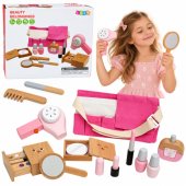 Wooden Toy Makeup Set for Kids – 12-Piece Cosmetic Kit