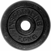 Cast Iron Weight Plate Castblack 2.5 kg