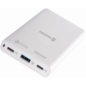 Travel Charger Notebooks and MacBook 2xPD3.0 / QC3.0 60W White