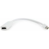 Mini Display Port į HDMI baltas