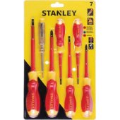 Stanley 7pcs VDE insulated screwdriver set +tester (STHT60031-0)