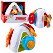 Educational Manipulative Sensory Cube for Toddlers, Colorful 5-in-1