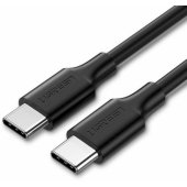 US286 USB Type C charging and data cable 3A 1,5m Black