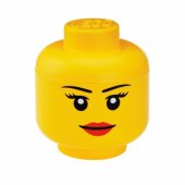 LEGO daiktų laikymo dėžė, berniuko galva, maža - RC40311724