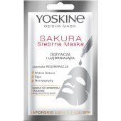 Yoskine Maseczka do twarzy Geisha Mask Sakura Srebrna Maska odżywczo-u