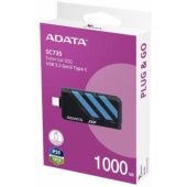 Išorinis SSD diskas SC735 1TB U3.2C 1000/ 1000MB/ s, mėlynas