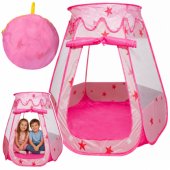 Children®s Tent, Dry House, Pool, Garden Room, Stars, Pink