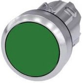 Siemens Pushbutton actuator 22mm green with self-return metal IP69k Si