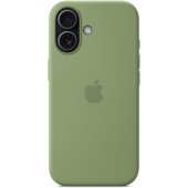 Silicone Case with MagSafe iPhone 17 Light Moss