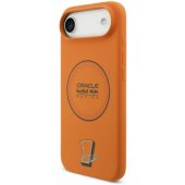 Silicone Blue Ring MagSafe Case iPhone Air Orange