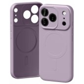 Semi-Silicone Case with MagSafe iPhone 17 Pro Lavender