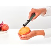TASTY+ Swivel Food Peeler plus Zester Fir Green