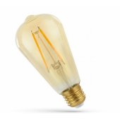 BULB LED ST58 E27 4.9W 824 500LM AMB