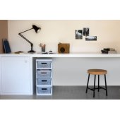 Curver Infinity pusinė lentyna 30cm pilka (50379)