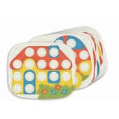Quercetti Playbio Fantacolor kūdikių dėlionė