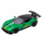 Sports Car Metal Race Drive Opening Doors Green 1:32
