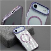 Clear Hybrid Mag Cover iPhone 17 Pro Max Purple