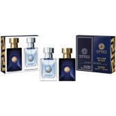 _8432864 Versace rinkinys: Dylan Blue, Eau De Toilette, vyrams, 30 ml + Po