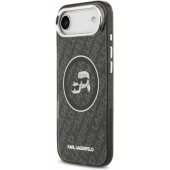 IML Glitter Karl and Choupette Heads Logo MagSafe iPhone Air Black