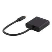 Adapteris USB-C HDMI 4K 30Hz 0.2m juodas