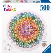 Puzzle 500 Circle of Colours - Doughnuts