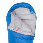 Sleeping bag 600 blue right