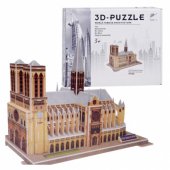 _7286507 Jokomisiada 3D Puzzle Notre-Dame Cathedral 77-elements Puzzle