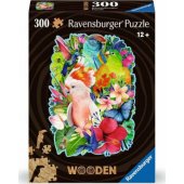 Medinė dėlionė Beautiful Birds 300