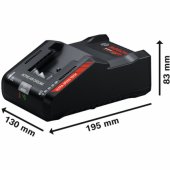 Expert Fast Charger EXAL18V-160 black