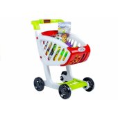 Pirkinių vežimėlis + 25 žaisliniai maisto produktai