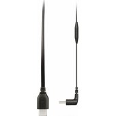 Kabelis SC16 USB-C 0.3m Juodas
