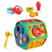 Educational Toy Interactive Cube Multifunctional 8in1